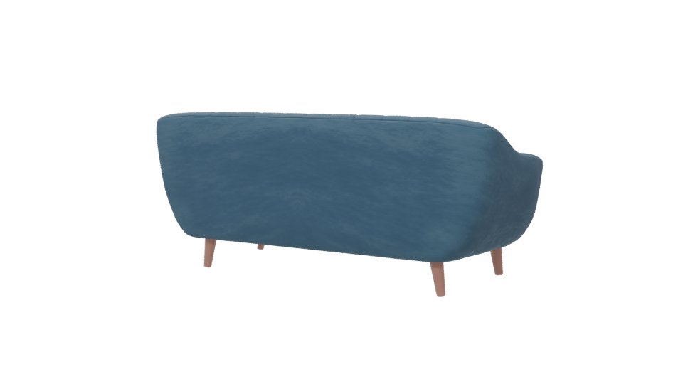 Elegant Modern Sofa 3D Model - Professional 3D Model Render 6