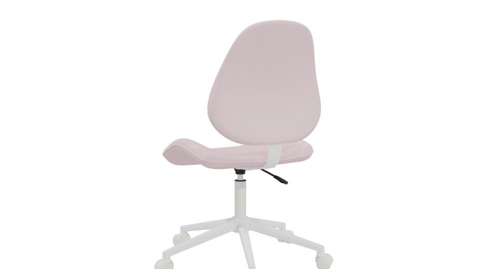 Stylish Ergonomic Office Chair 3D - Professional 3D Model Render 4