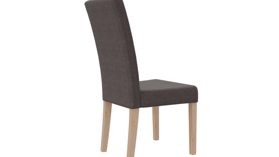 Stylish Fabric Dining Chair 3D - Professional 3D Model Render 7