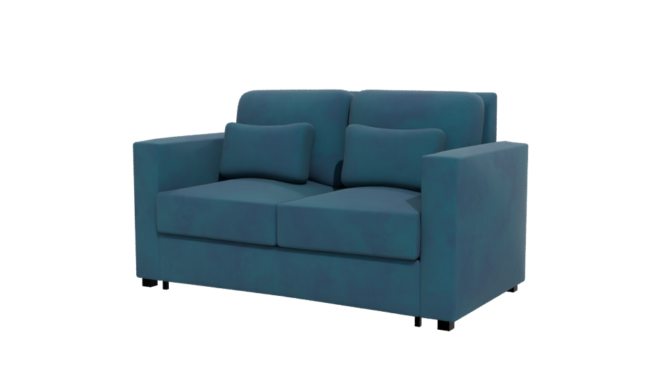 Stylish Modern Sofa 3D Model - Professional 3D Model Render 12