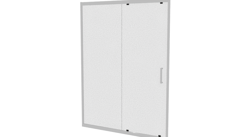 Modern Sliding Glass Door 3D - Professional 3D Model Render 12