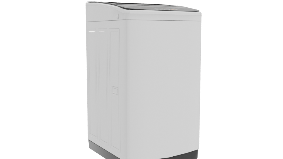 Top-Loading Washing Machine 3D Model - Professional 3D Model Render 10