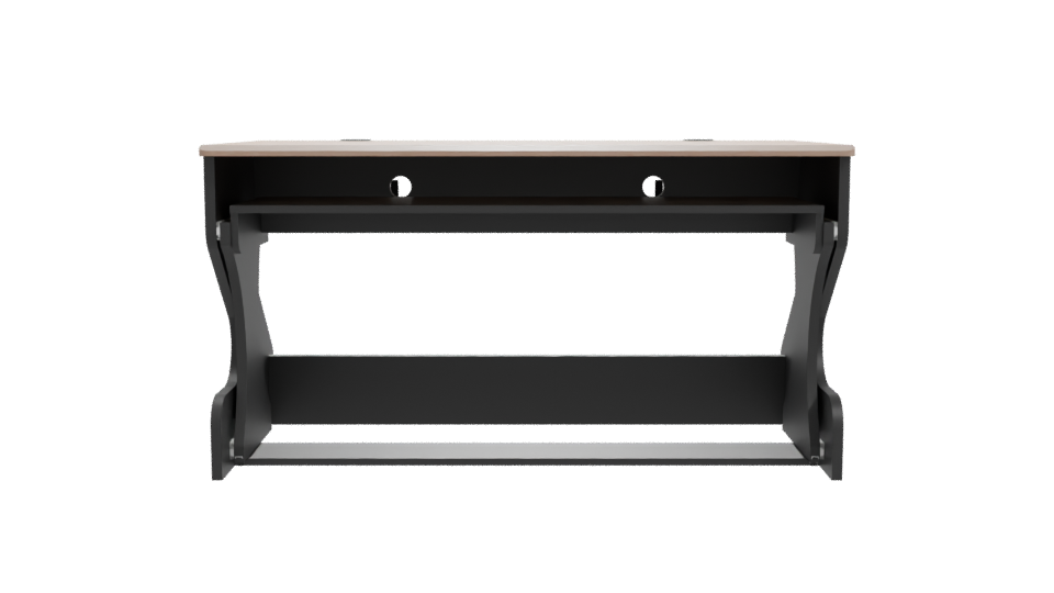 Stylish Modern Office Desk 3D Model - Professional 3D Model Render 11