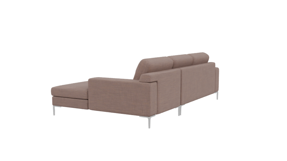 Contemporary Modular Sofa 3D Model - Professional 3D Model Render 3