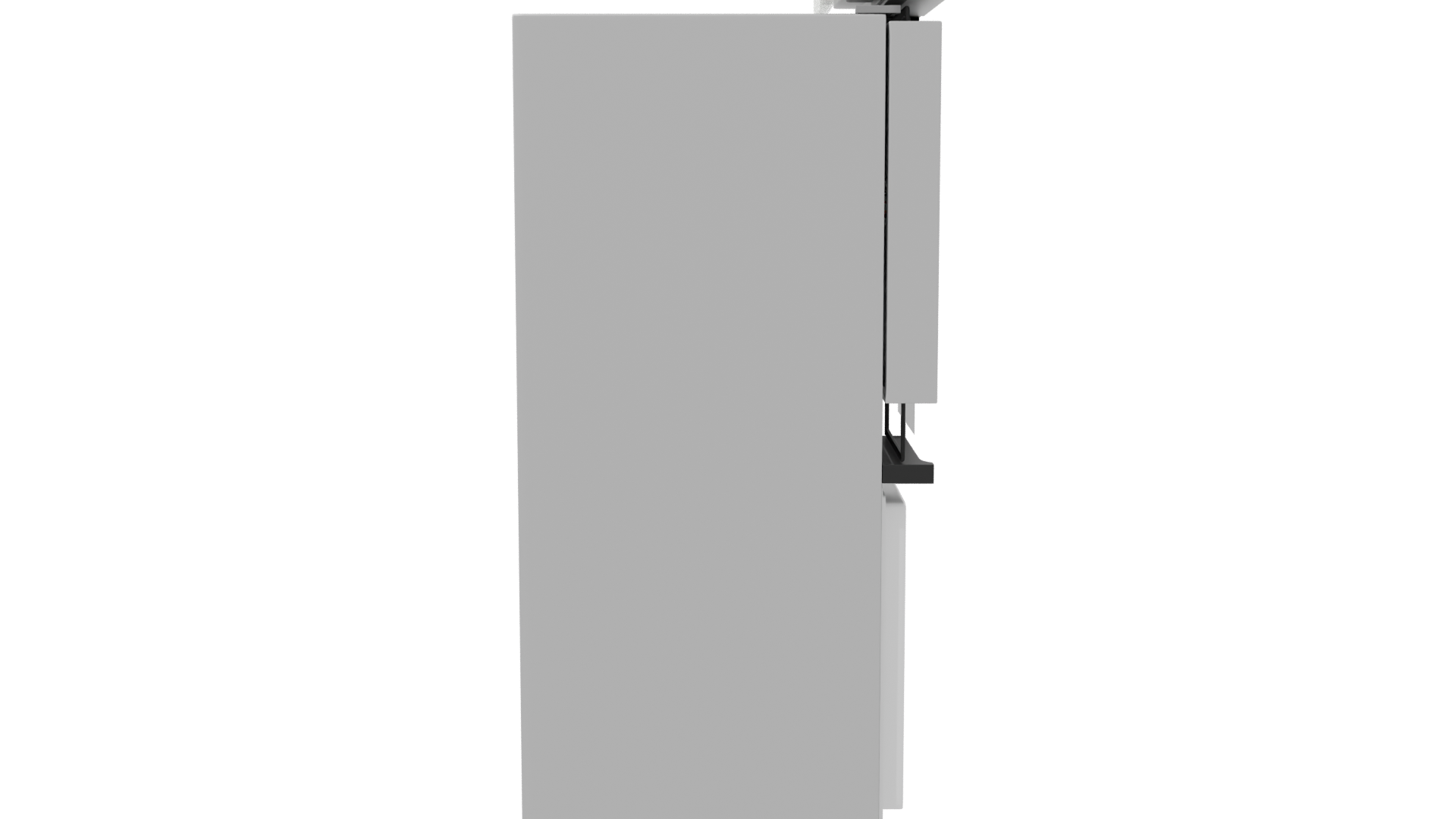 Stylish Modern Refrigerator 3D - Professional 3D Model Render 8