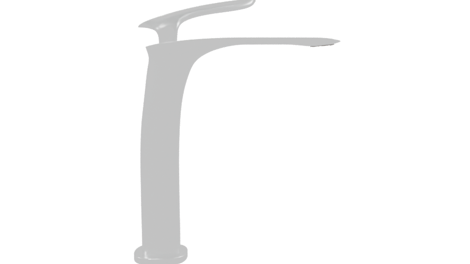 Modern Minimalist Bathroom Sink - Professional 3D Model Render 8