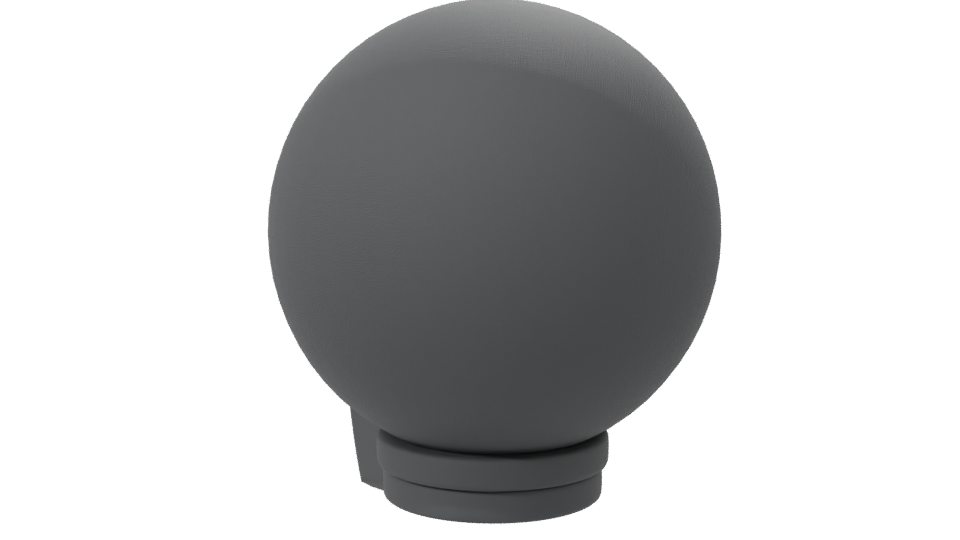 Wall Mounted 60W Black Lantern 3D - Professional 3D Model Render 7