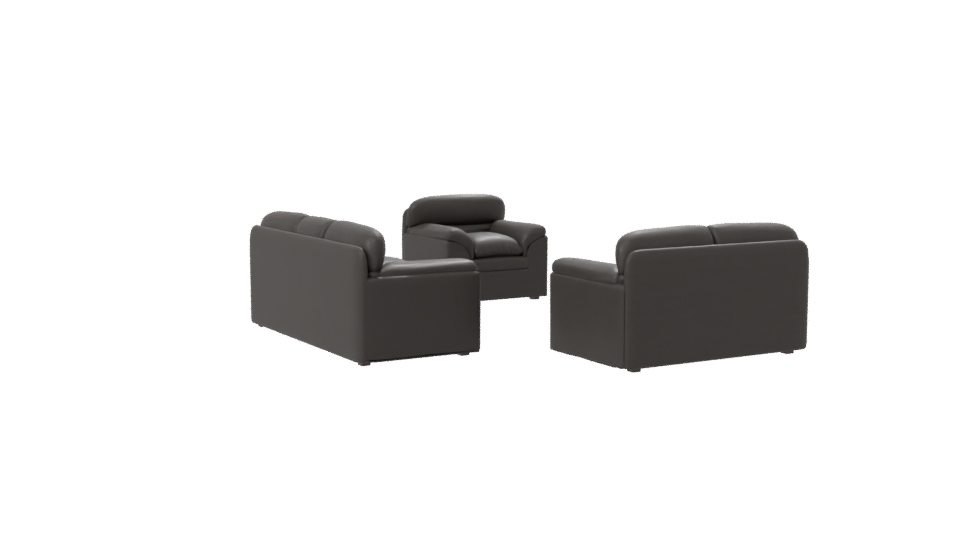 Contemporary Modular Sofa Set 3D Model - Professional 3D Model Render 7