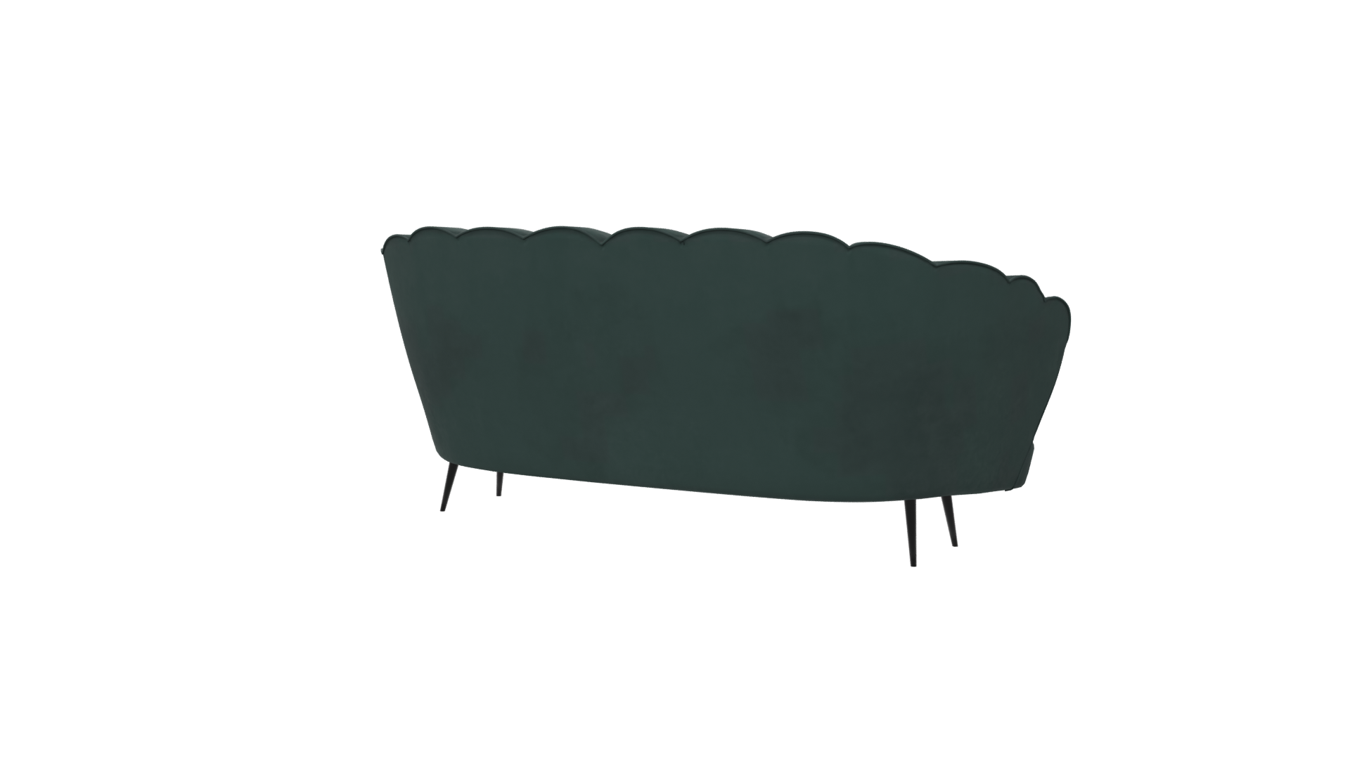 Modern Velvet Sofa 3D Model - Professional 3D Model Render 6