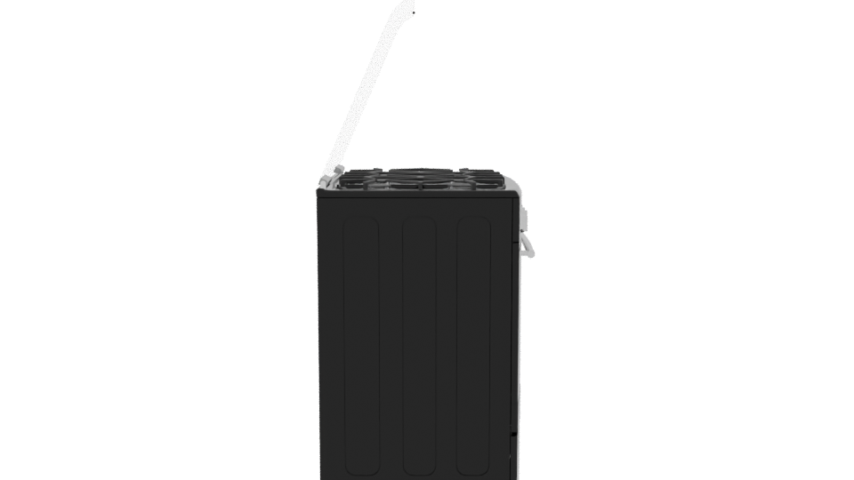 Stylish Gas Range 3D Model - Professional 3D Model Render 8