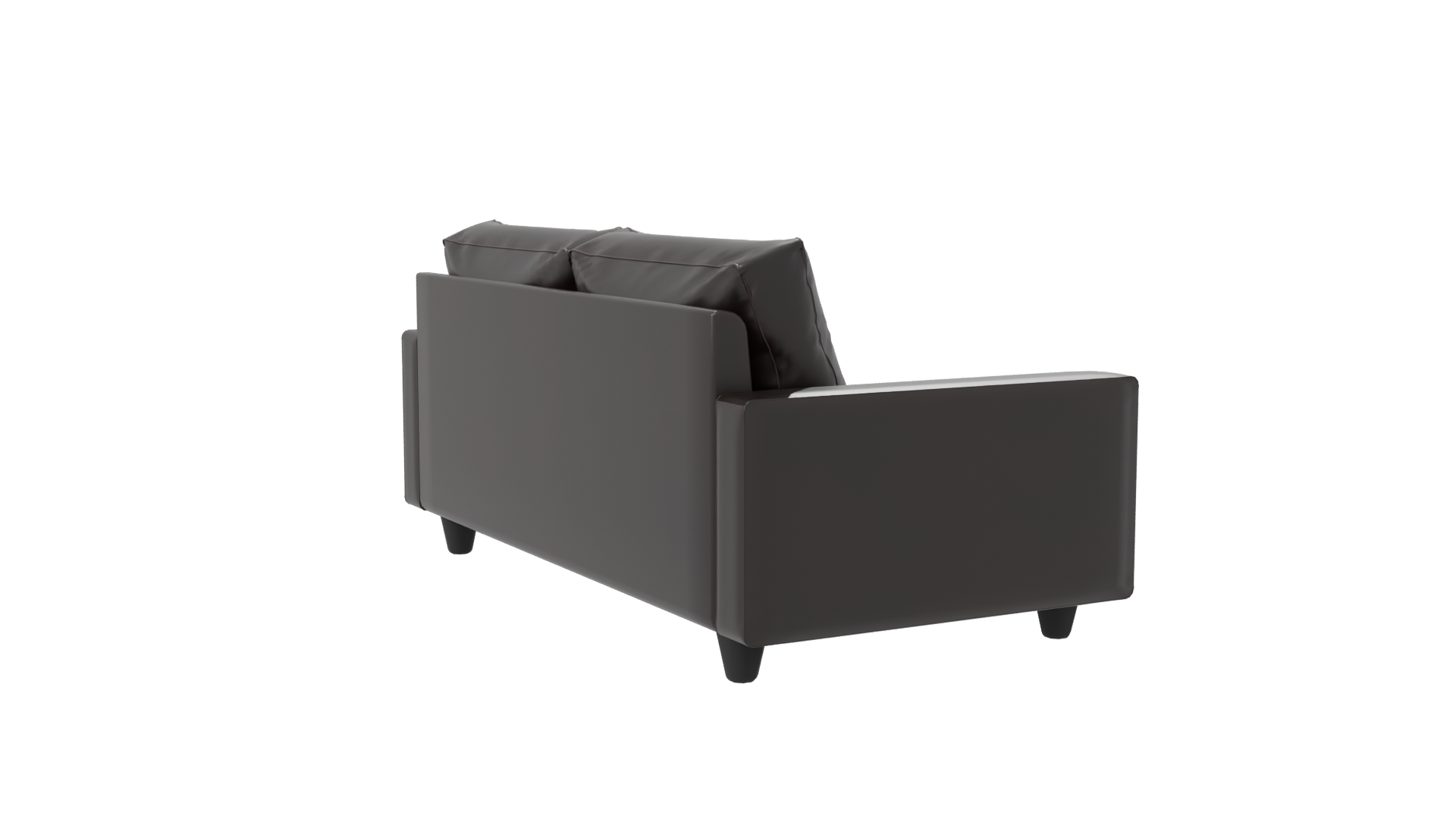 Modern Leather Sofa 3D Model - Professional 3D Model Render 7