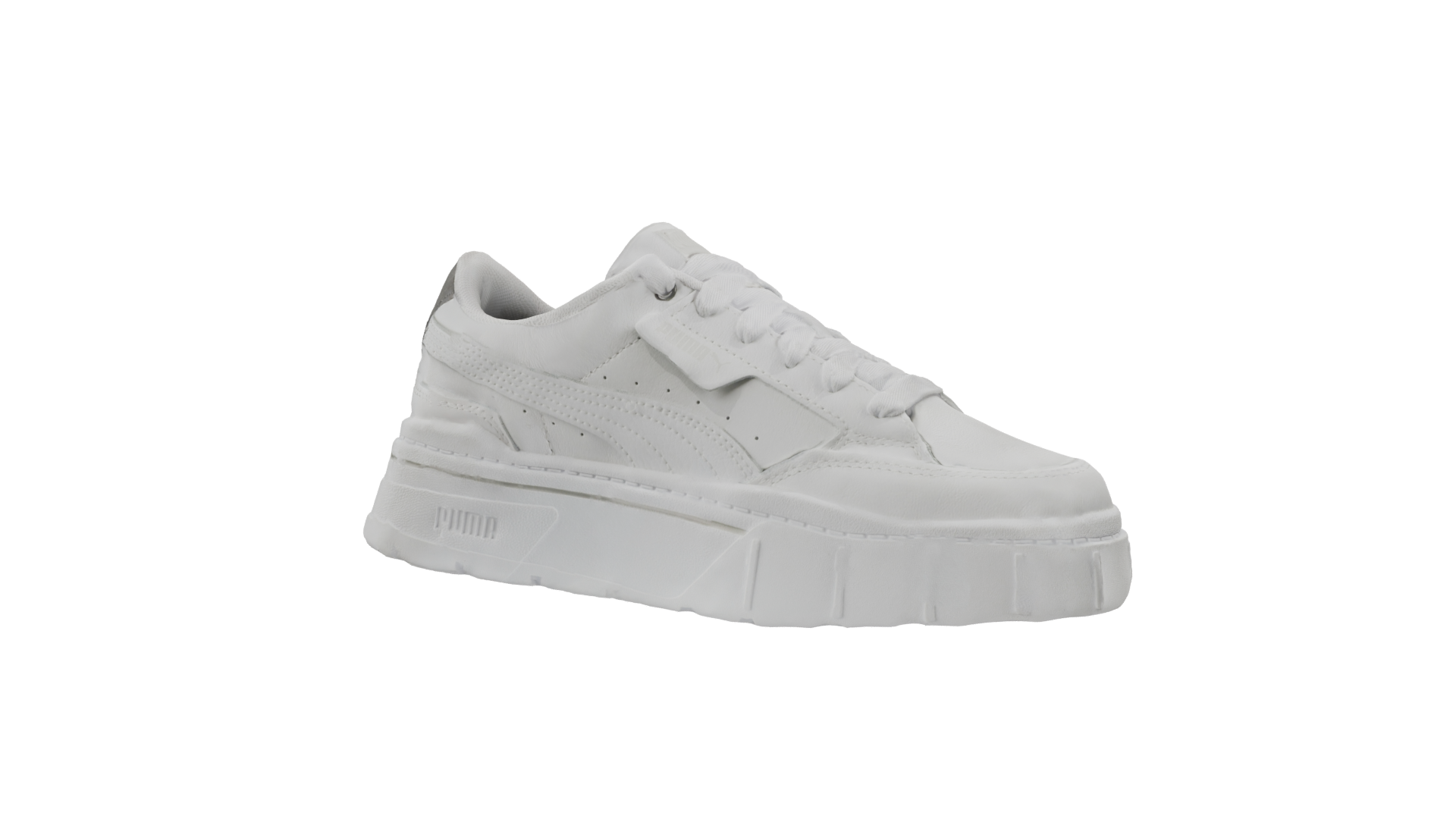 Sleek White Sneakers 3D Model - Professional 3D Model Render 9