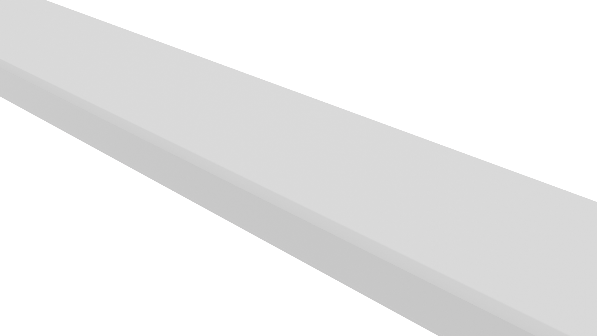 Sleek Minimalist Shelf Model - Professional 3D Model Render 6