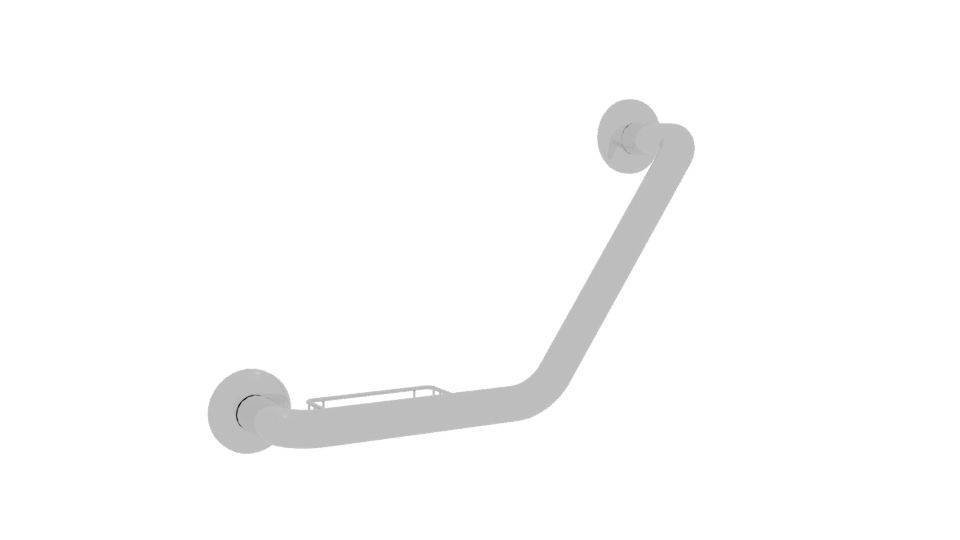 Stylish Bathroom Grab Bar 3D - Professional 3D Model Render 10