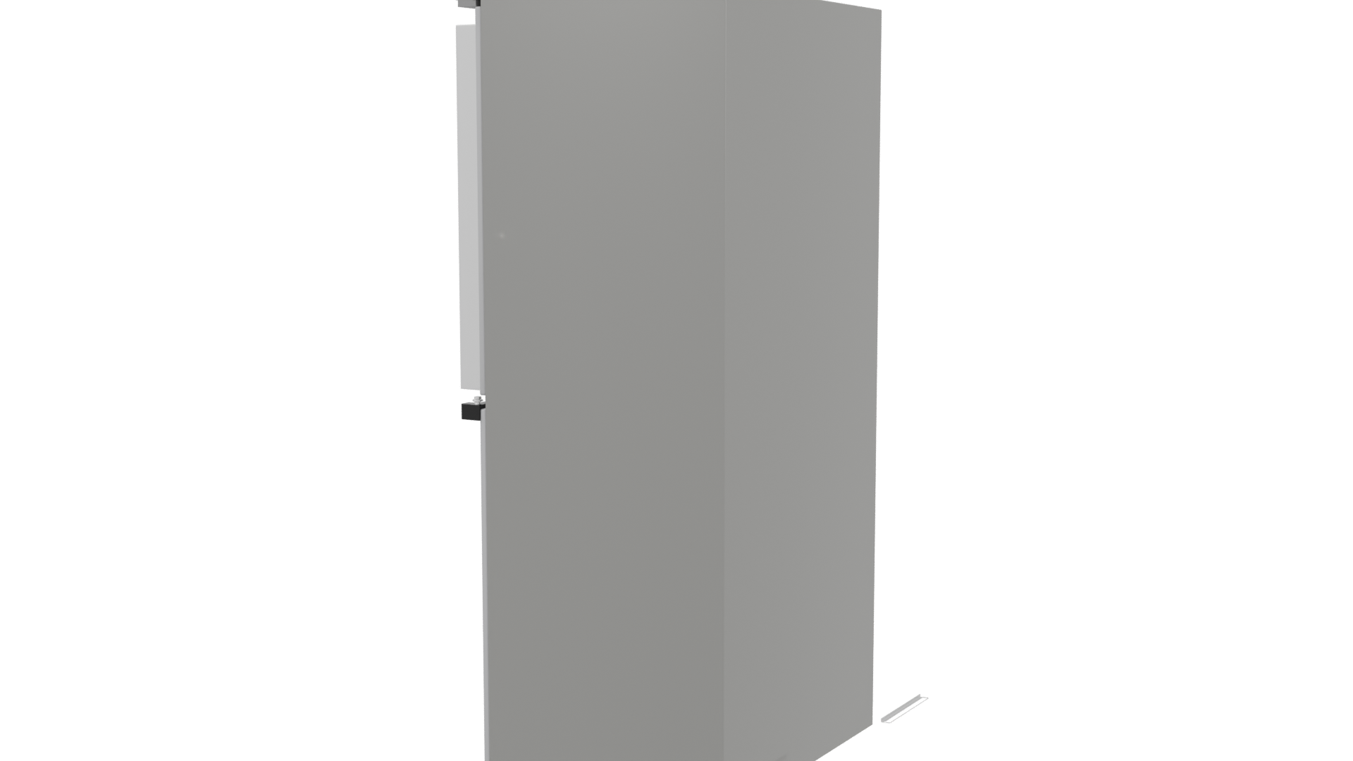 Sleek Modern Refrigerator 3D Model - Professional 3D Model Render 3