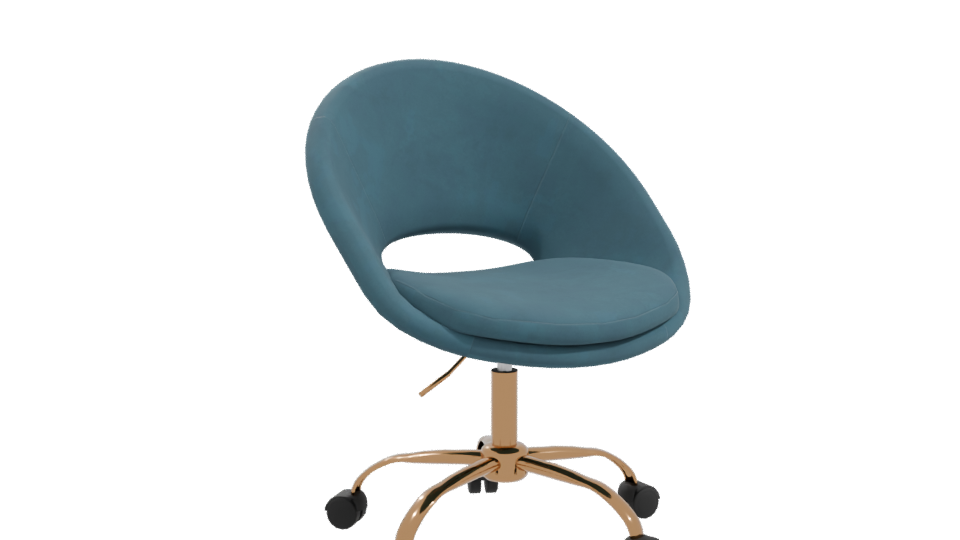 Stylish Modern Office Chair 3D - Professional 3D Model Render 10