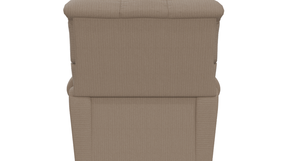 Cozy Reclining Fabric Armchair 3D - Professional 3D Model Render 5