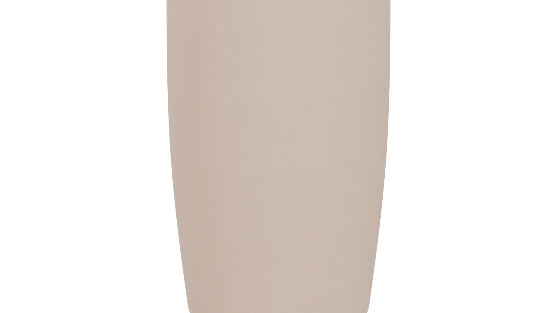 Minimalist Ceramic Flower Pot - Professional 3D Model Render 5