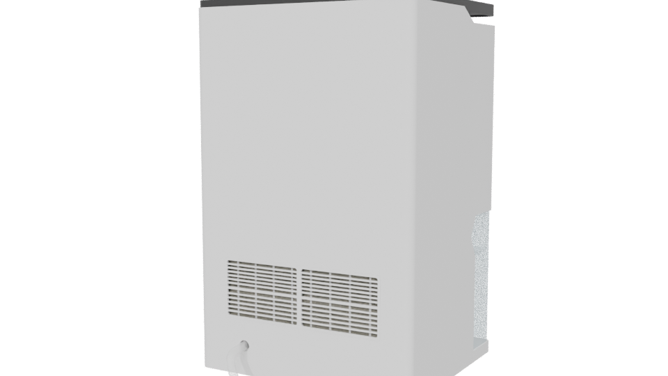 Minimalist Trash Bin 3D Model - Professional 3D Model Render 6