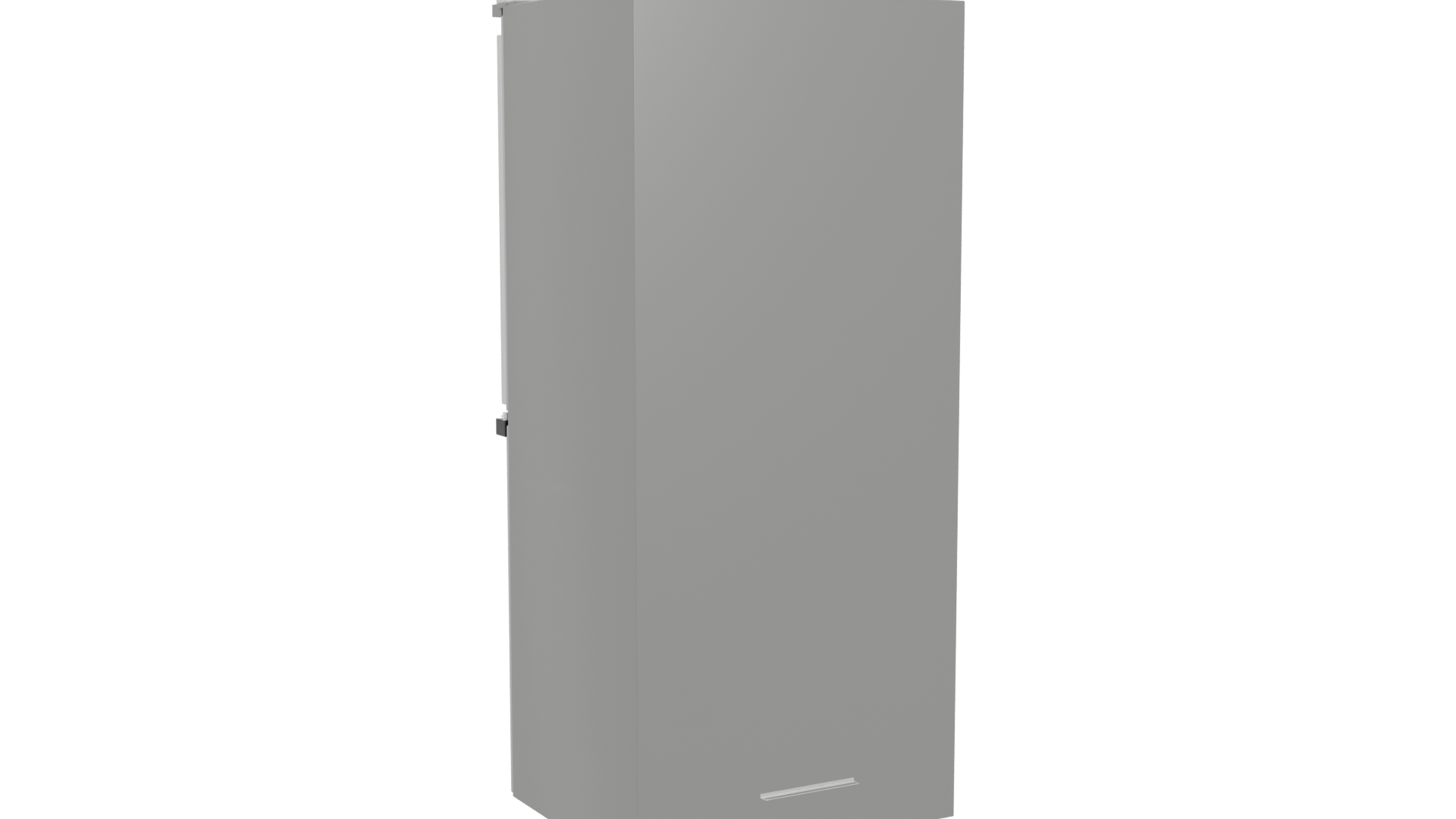 Sleek Modern Refrigerator 3D Model - Professional 3D Model Render 4