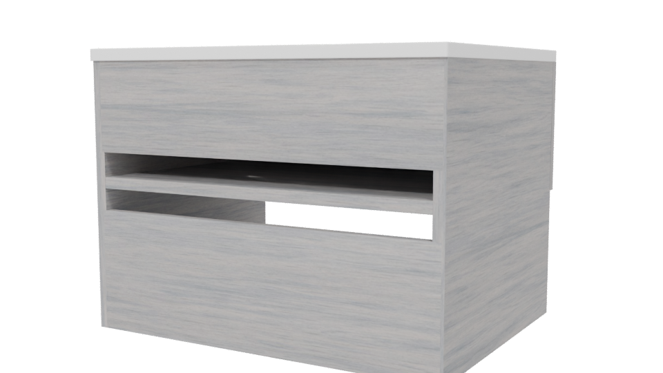 Contemporary Bathroom Vanity 3D Model - Professional 3D Model Render 6