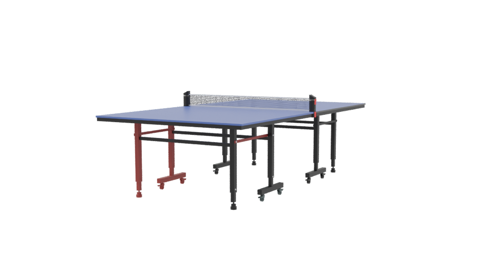Multi-Use Table Tennis Model - Professional 3D Model Render 9