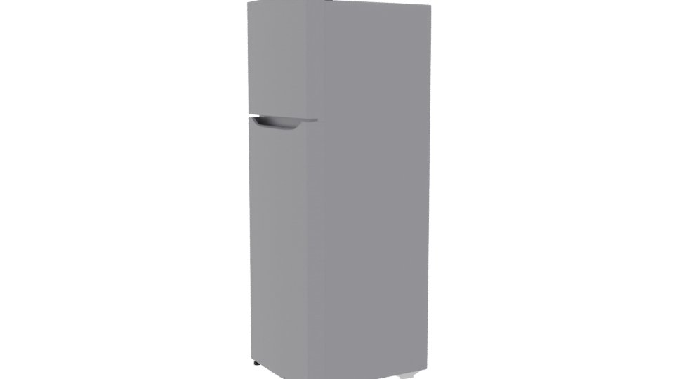 Sleek Modern Refrigerator Model - Professional 3D Model Render 13