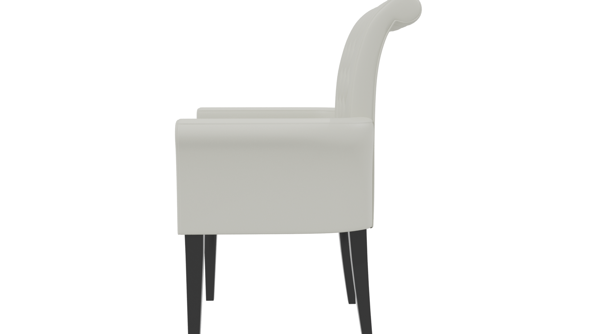 Elegant Modern Accent Chair 3D - Professional 3D Model Render 2