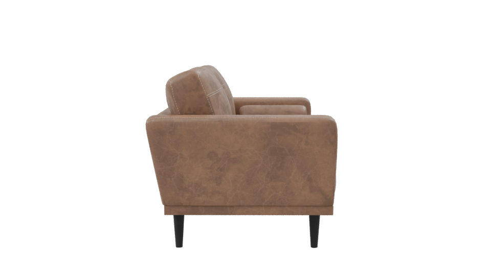 Stylish Modern Two-Seater Sofa - Professional 3D Model Render 8