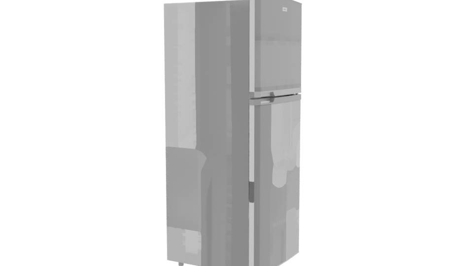 Modern Household Refrigerator 3D - Professional 3D Model Render 9