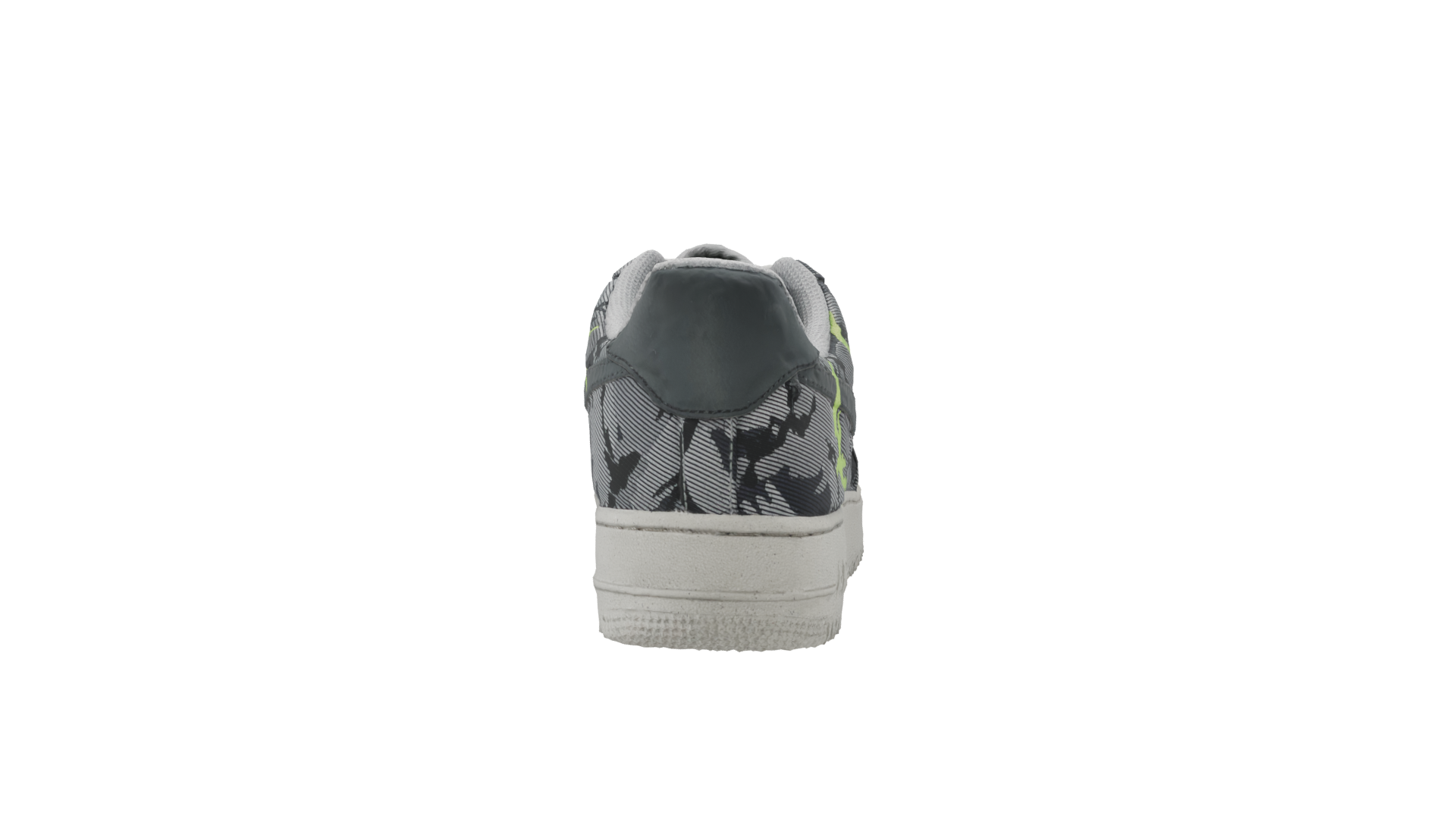 Stylish Camo Sneakers 3D Model - Professional 3D Model Render 8