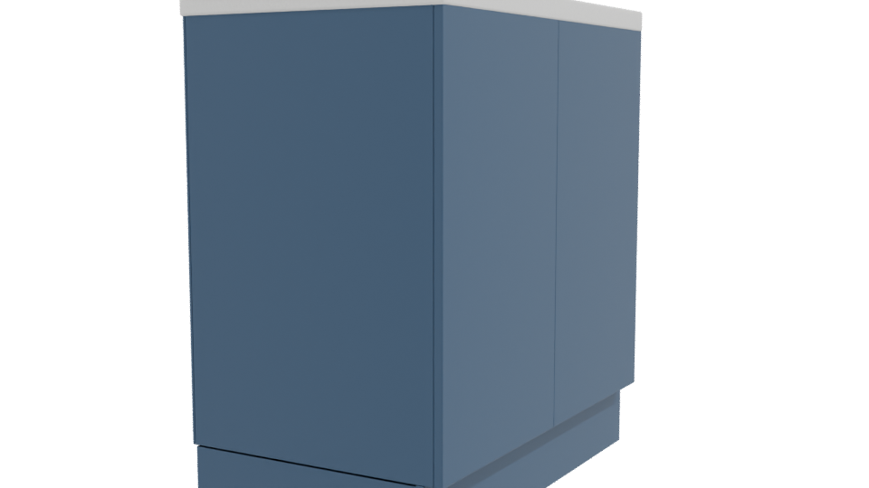 Contemporary Kitchen Cabinet 3D - Professional 3D Model Render 9