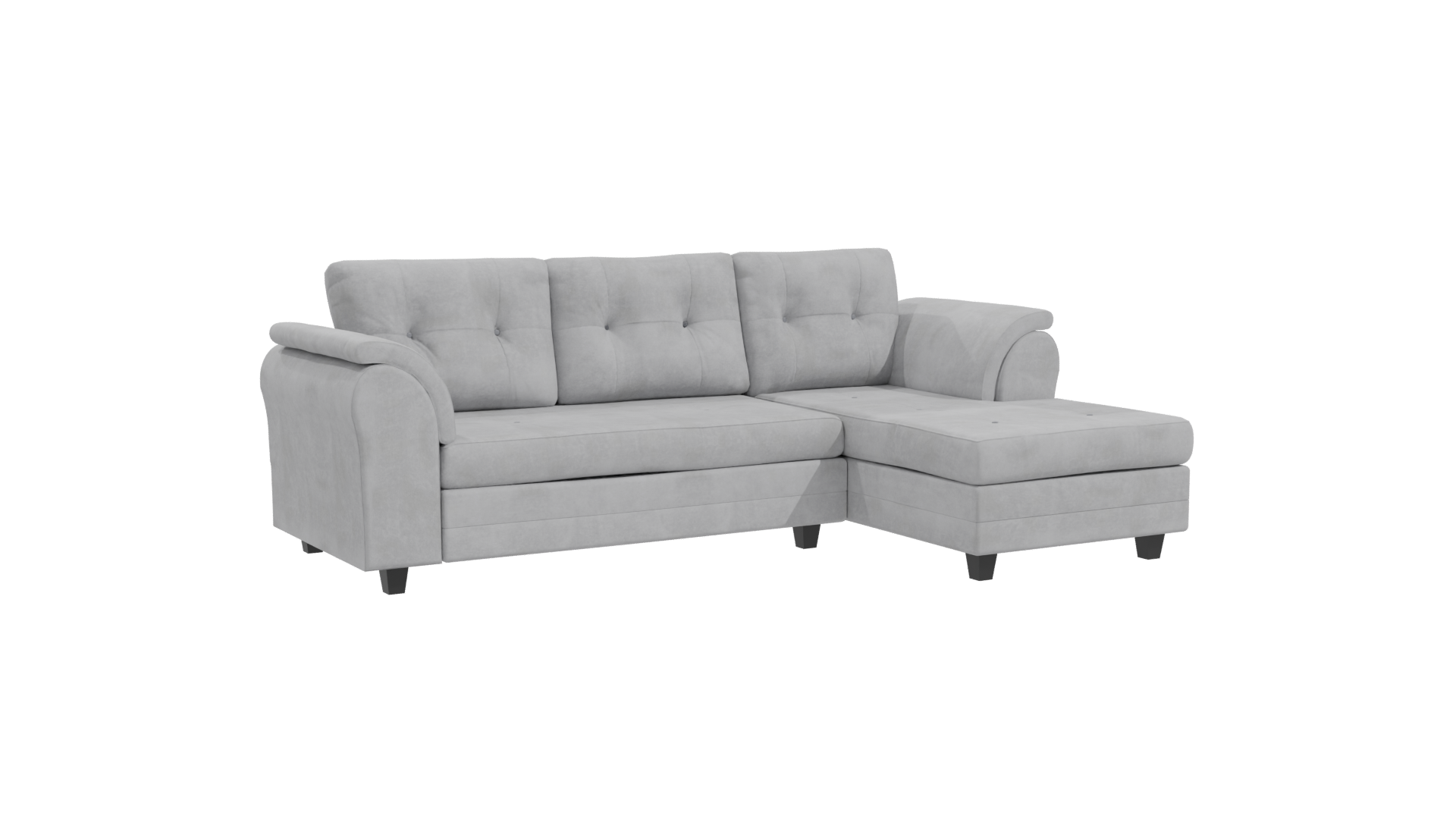 Stylish Sectional Sofa 3D Model - Professional 3D Model Render 10