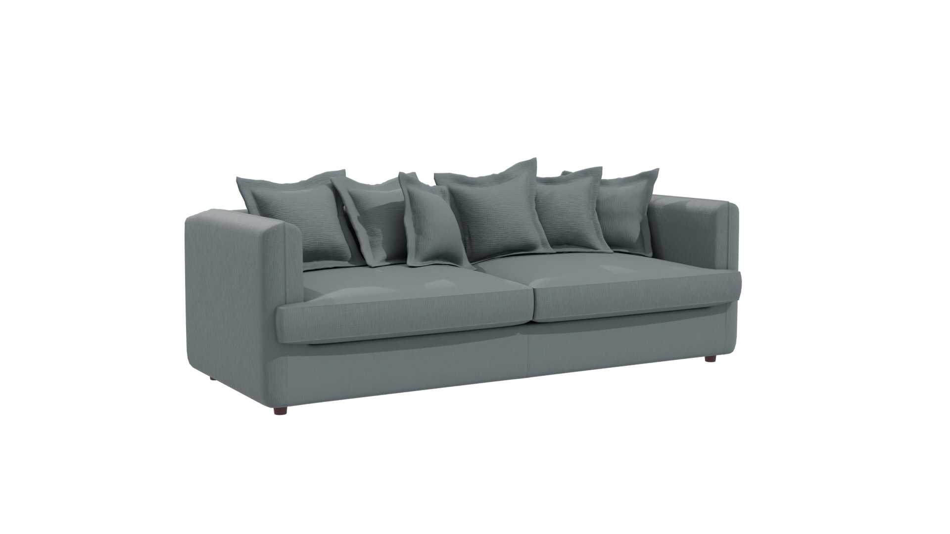 Stylish Modern Fabric Sofa 3D - Professional 3D Model Render 10