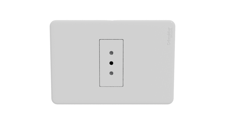 Sleek Modern Wall Outlet 3D - Professional 3D Model Render 11