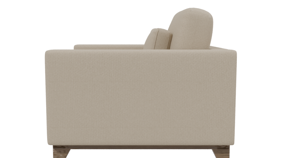 Stylish Modern Armchair 3D - Professional 3D Model Render 2