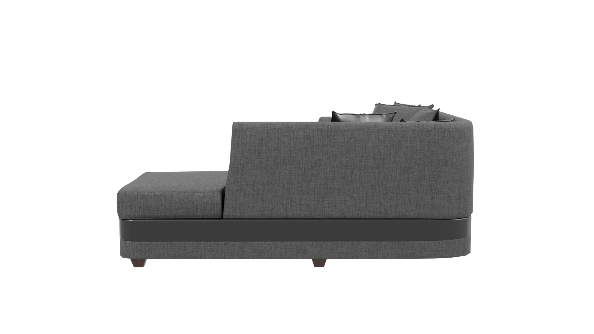 Stylish Corner Sofa 3D Model - Professional 3D Model Render 2