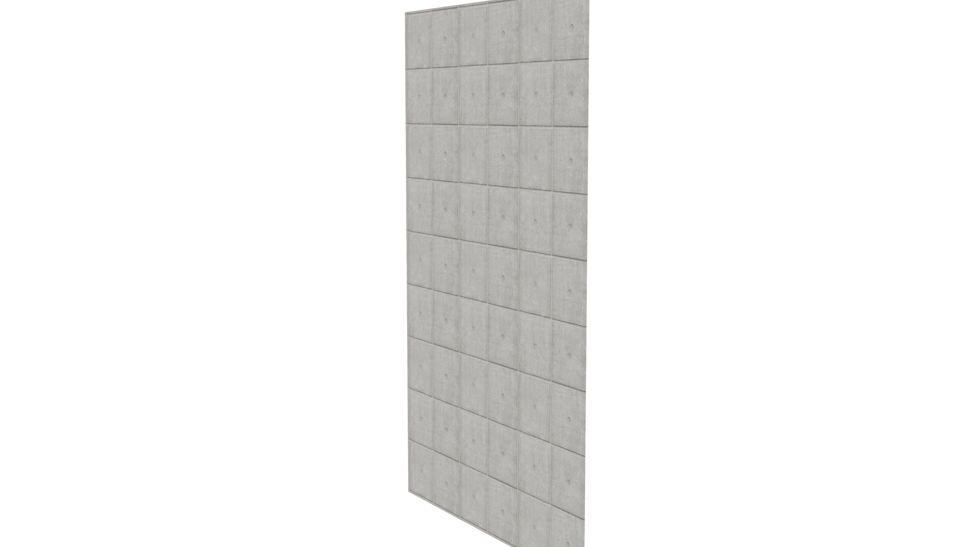 Concrete Wall Panel 3D Model - Professional 3D Model Render 19