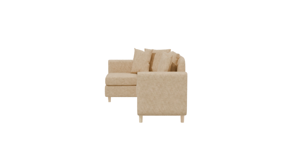 Contemporary Sofa 3D Model - Professional 3D Model Render 2