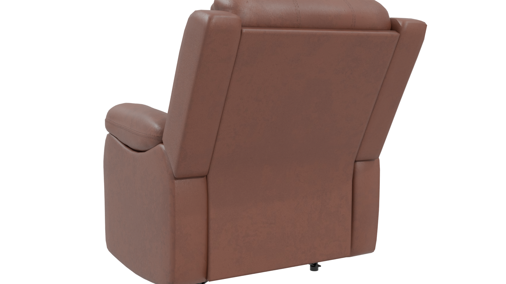 Contemporary Reclining Lounge Chair 3D - Professional 3D Model Render 4