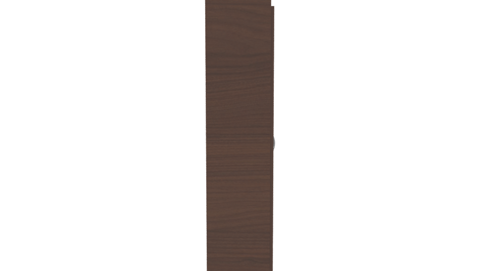 Stylish Wooden Storage Cabinet 3D - Professional 3D Model Render 8