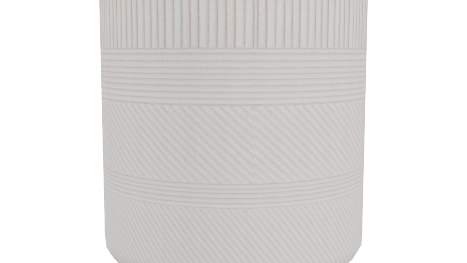 Stylish Ceramic Planter Model - Professional 3D Model Render 4