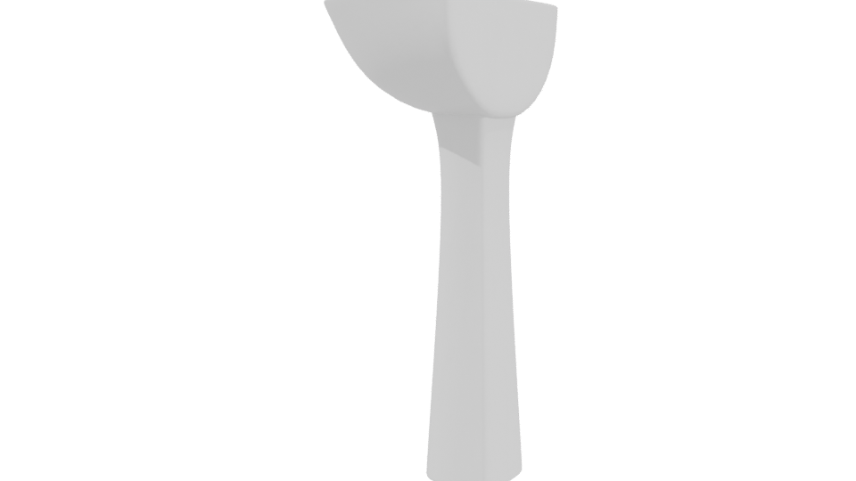 Minimalist Bowl Lamp 3D Model - Professional 3D Model Render 3