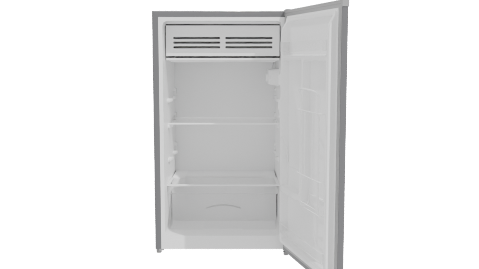 Modern Household Refrigerator Model - Professional 3D Model Render 11