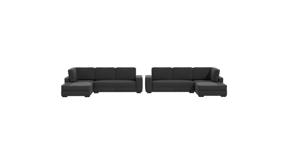 Stylish Modular Sofa Set 3D - Professional 3D Model Render 11