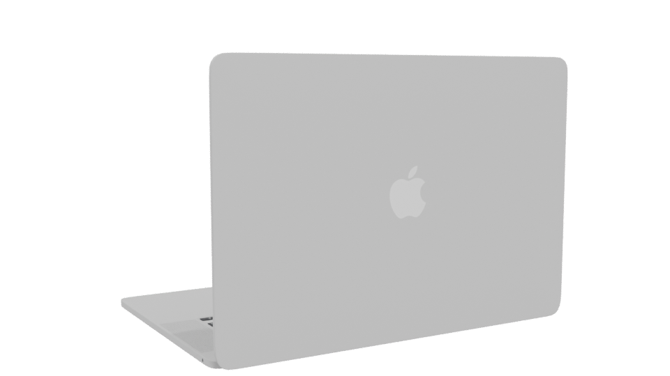 Sleek Laptop 3D Model - Professional 3D Model Render 4