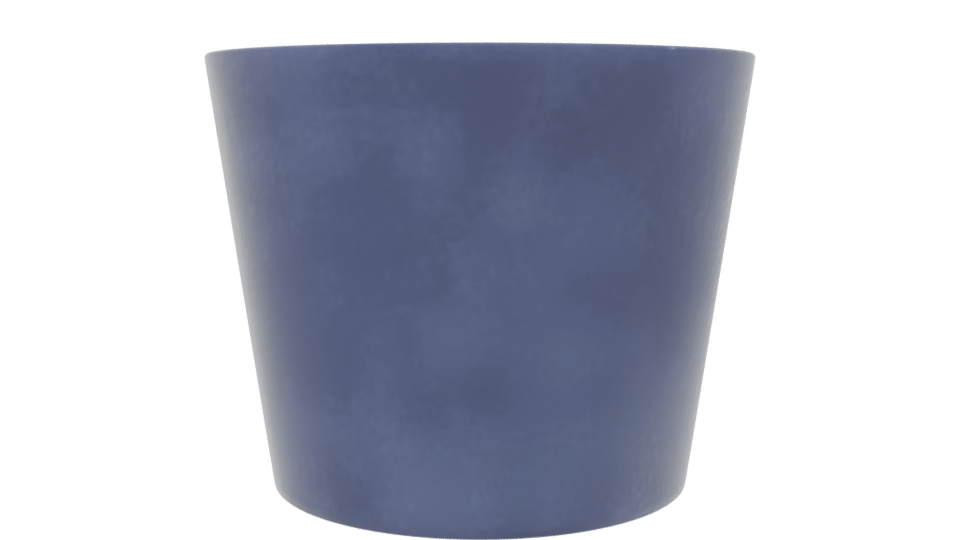 Glossy Flower Pot 3D Model - Professional 3D Model Render 2