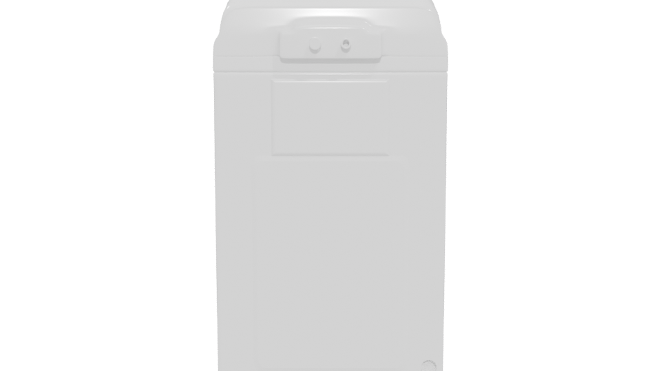 Top-Loading Washing Machine 3D Model - Professional 3D Model Render 5