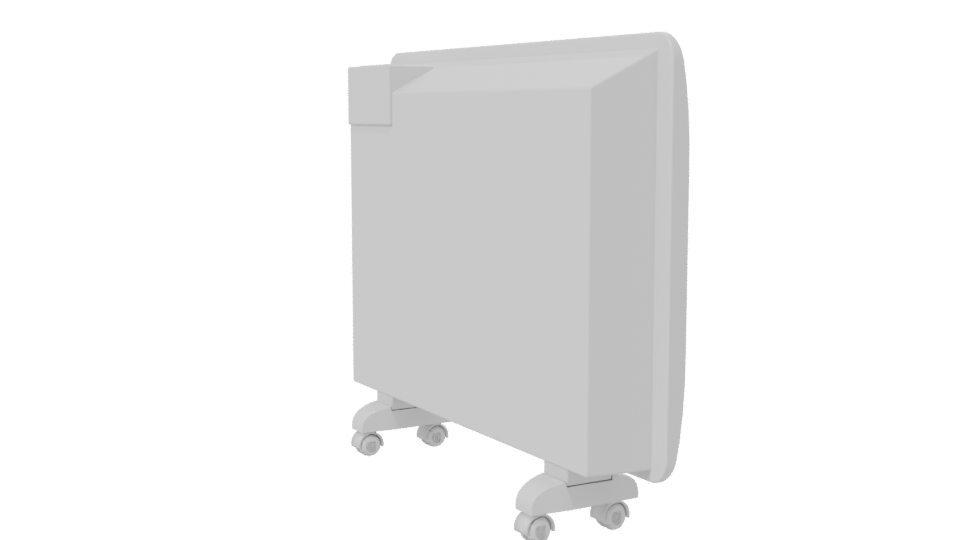 Stylish Electric Heater Model - Professional 3D Model Render 7