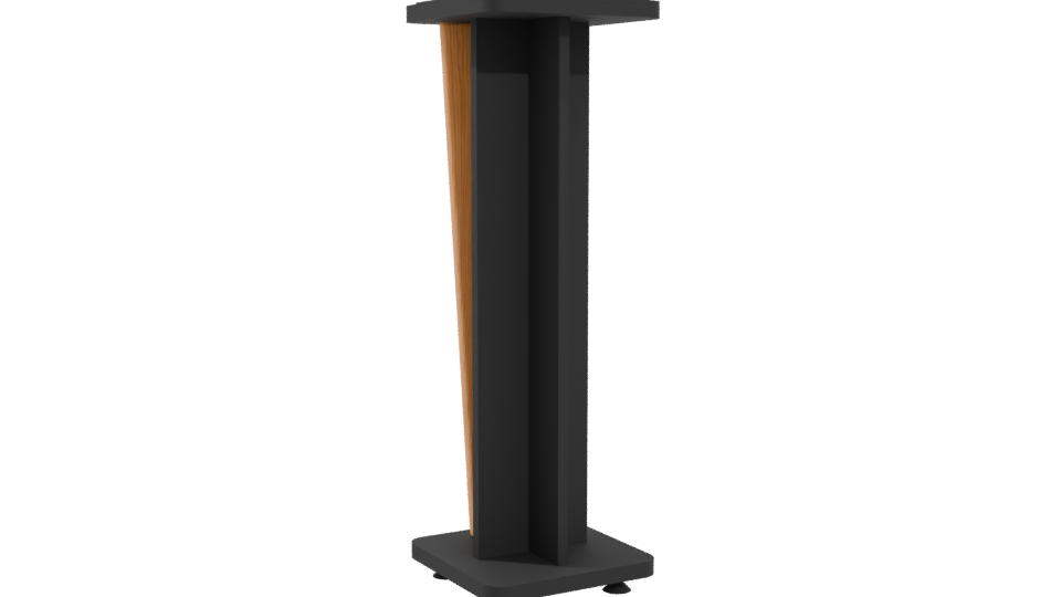 Stylish Podium Stand 3D Model - Professional 3D Model Render 4